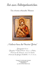Lade das Bild in den Galerie-Viewer, Stickpackung mit Perlen "Ikone Gottesmutter"