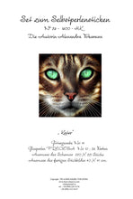 Lade das Bild in den Galerie-Viewer, Stickpackung mit Perlen "Kater"