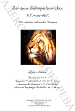 Lade das Bild in den Galerie-Viewer, Stickpackung mit Perlen "Löwe Aslan"