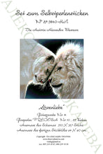 Lade das Bild in den Galerie-Viewer, Stickpackung mit Perlen "Löwenliebe"