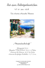 Lade das Bild in den Galerie-Viewer, Stickpackung mit Perlen "Meereslandschaft"