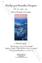 Lade das Bild in den Galerie-Viewer, Stickpackung mit Perlen "Night City"