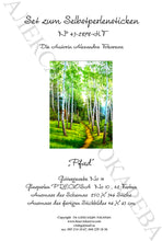 Lade das Bild in den Galerie-Viewer, Stickpackung mit Perlen "Pfad"