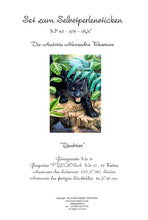 Lade das Bild in den Galerie-Viewer, Stickpackung mit Perlen "Raubtier"