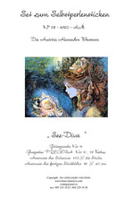 Lade das Bild in den Galerie-Viewer, Stickpackung mit Perlen "Sea Diva"
