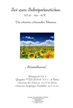 Lade das Bild in den Galerie-Viewer, Stickpackung mit Perlen "Sonnenblumen"