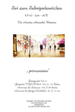 Lade das Bild in den Galerie-Viewer, Stickpackung mit Perlen "Spaziergang"