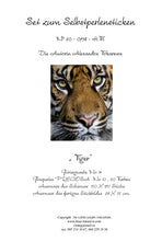 Lade das Bild in den Galerie-Viewer, Stickpackung mit Perlen "Ein Tiger"