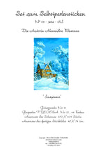 Lade das Bild in den Galerie-Viewer, Stickpackung mit Perlen "Winter"