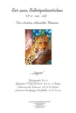 Lade das Bild in den Galerie-Viewer, Stickpackung mit Perlen "Jaguar"
