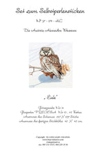 Lade das Bild in den Galerie-Viewer, Stickpackung mit Perlen "Eule"