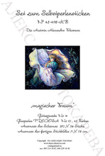 Lade das Bild in den Galerie-Viewer, Stickpackung mit Perlen "magischer Traum"