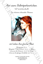 Lade das Bild in den Galerie-Viewer, Stickpackung mit Perlen "wir haben das gleiche Blut"