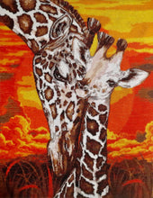 Lade das Bild in den Galerie-Viewer, Stickpackung mit Perlen "Afrikanische Hitze"