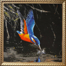 Lade das Bild in den Galerie-Viewer, Stickpackung mit Perlen "Colibri"