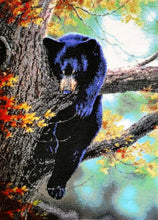 Lade das Bild in den Galerie-Viewer, Stickpackung mit Perlen "Der Honigjäger"