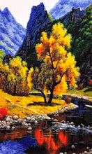 Lade das Bild in den Galerie-Viewer, Stickpackung mit Perlen "Gebirgsfluss"