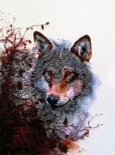 Lade das Bild in den Galerie-Viewer, Stickpackung mit Perlen "Herbsttag"