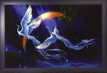 Lade das Bild in den Galerie-Viewer, Stickpackung mit Perlen "Märchenvögel"