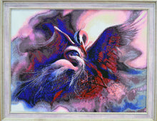 Lade das Bild in den Galerie-Viewer, Stickpackung mit Perlen "Idylle"