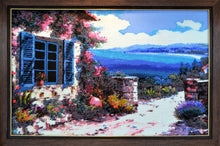 Lade das Bild in den Galerie-Viewer, Stickpackung mit Perlen "Meereslandschaft"