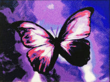 Lade das Bild in den Galerie-Viewer, Stickpackung mit Perlen "Schmetterling"