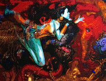 Lade das Bild in den Galerie-Viewer, Stickpackung mit Perlen "Sirene"