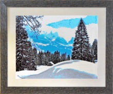Lade das Bild in den Galerie-Viewer, Stickpackung mit Perlen "Winter"
