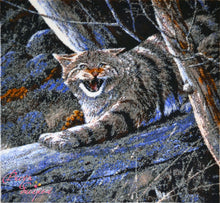 Lade das Bild in den Galerie-Viewer, Stickpackung mit Perlen "Waldkater"