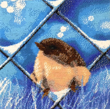 Lade das Bild in den Galerie-Viewer, Stickpackung mit Perlen "Im Winter"