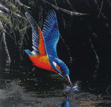 Lade das Bild in den Galerie-Viewer, Stickpackung mit Perlen "Colibri"