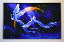 Lade das Bild in den Galerie-Viewer, Stickpackung mit Perlen "Märchenvögel"