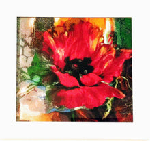 Lade das Bild in den Galerie-Viewer, Stickpackung mit Perlen "Mohnblumenfantasie"