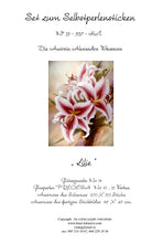 Lade das Bild in den Galerie-Viewer, Stickpackung mit Perlen "Lilie"