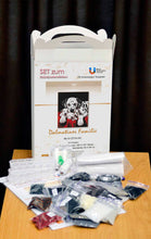 Lade das Bild in den Galerie-Viewer, Stickpackung mit Perlen "Dalmatiner Familie"
