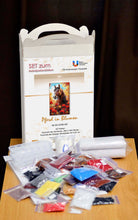Lade das Bild in den Galerie-Viewer, Stickpackung mit Perlen &quot;Pferd in Blumen&quot;
