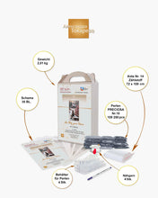 Lade das Bild in den Galerie-Viewer, Stickpackung mit Perlen "der Weg zum Haus"
