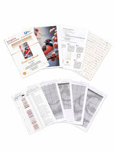 Lade das Bild in den Galerie-Viewer, Stickpackung mit Perlen "Gimpel auf Ebersche"
