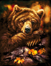 Lade das Bild in den Galerie-Viewer, Stickpackung mit Perlen &quot;Der Herbst ist gekommen&quot;
