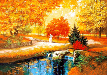Lade das Bild in den Galerie-Viewer, Stickpackung mit Perlen &quot;Herbst Rhapsodie&quot;
