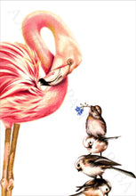 Lade das Bild in den Galerie-Viewer, Stickpackung mit Perlen &quot;Kleine Blume&quot;
