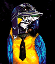Lade das Bild in den Galerie-Viewer, Stickpackung mit Perlen &quot;Pilot&quot;
