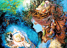 Lade das Bild in den Galerie-Viewer, Stickpackung mit Perlen &quot;Sea Diva&quot;
