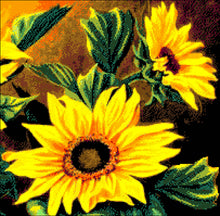 Lade das Bild in den Galerie-Viewer, Stickpackung mit Perlen &quot;Sonnige Stimmung&quot;
