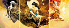 Lade das Bild in den Galerie-Viewer, Stickpackung mit Perlen &quot;Tanz der Drei Grazien&quot; (triptychon)
