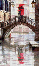 Lade das Bild in den Galerie-Viewer, Stickpackung mit Perlen &quot;Brücke der Liebenden&quot;
