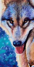 Lade das Bild in den Galerie-Viewer, Stickpackung mit Perlen &quot;Fairy Wolf&quot;
