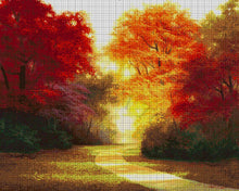 Lade das Bild in den Galerie-Viewer, Stickpackung mit Perlen &quot;Herbstfarben&quot;
