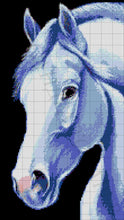 Lade das Bild in den Galerie-Viewer, Stickpackung mit Perlen &quot;Pferd&quot;
