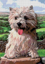 Lade das Bild in den Galerie-Viewer, Stickpackung mit Perlen &quot;Terrier&quot;
